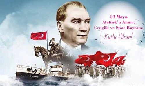 Kaymakamımız Sn. Uhut Emre KOYUNCU' nun 19 Mayıs Atatürk'ü Anma, Gençlik ve Spor Bayramı Mesajı