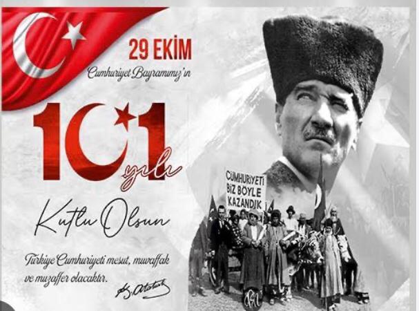 29 Ekim Cumhuriyet Bayramı 101.Yıldönümde İlçemiz Kalecik’te Büyük Coşkuyla Kutlandı!